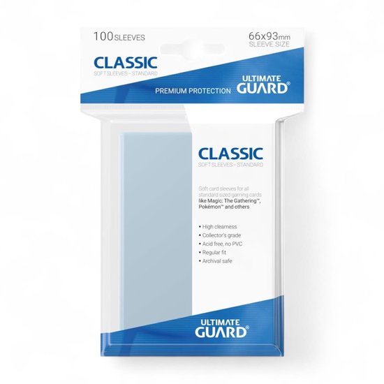 Ultimate Guard Classic soft Sleeves - Standard Size (100)