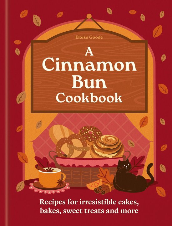 A Cinnamon Bun Cookbook - cover
