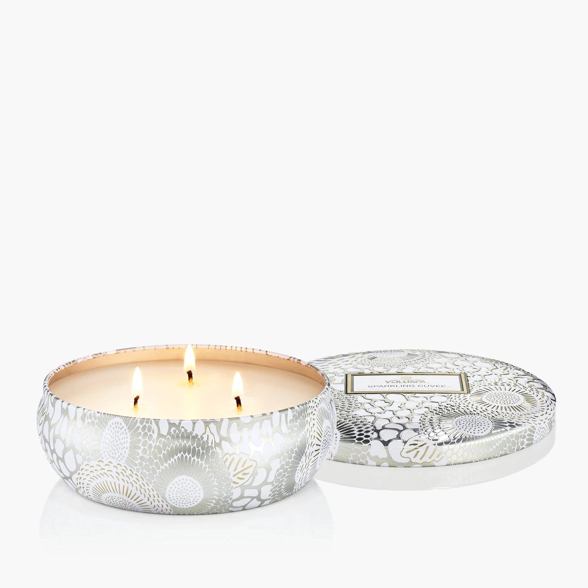 Voluspa - Sparkling Cuvée - 3-Wick Tin - Candle