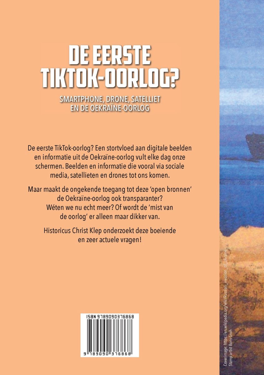 De eerste TikTok-oorlog? - back cover