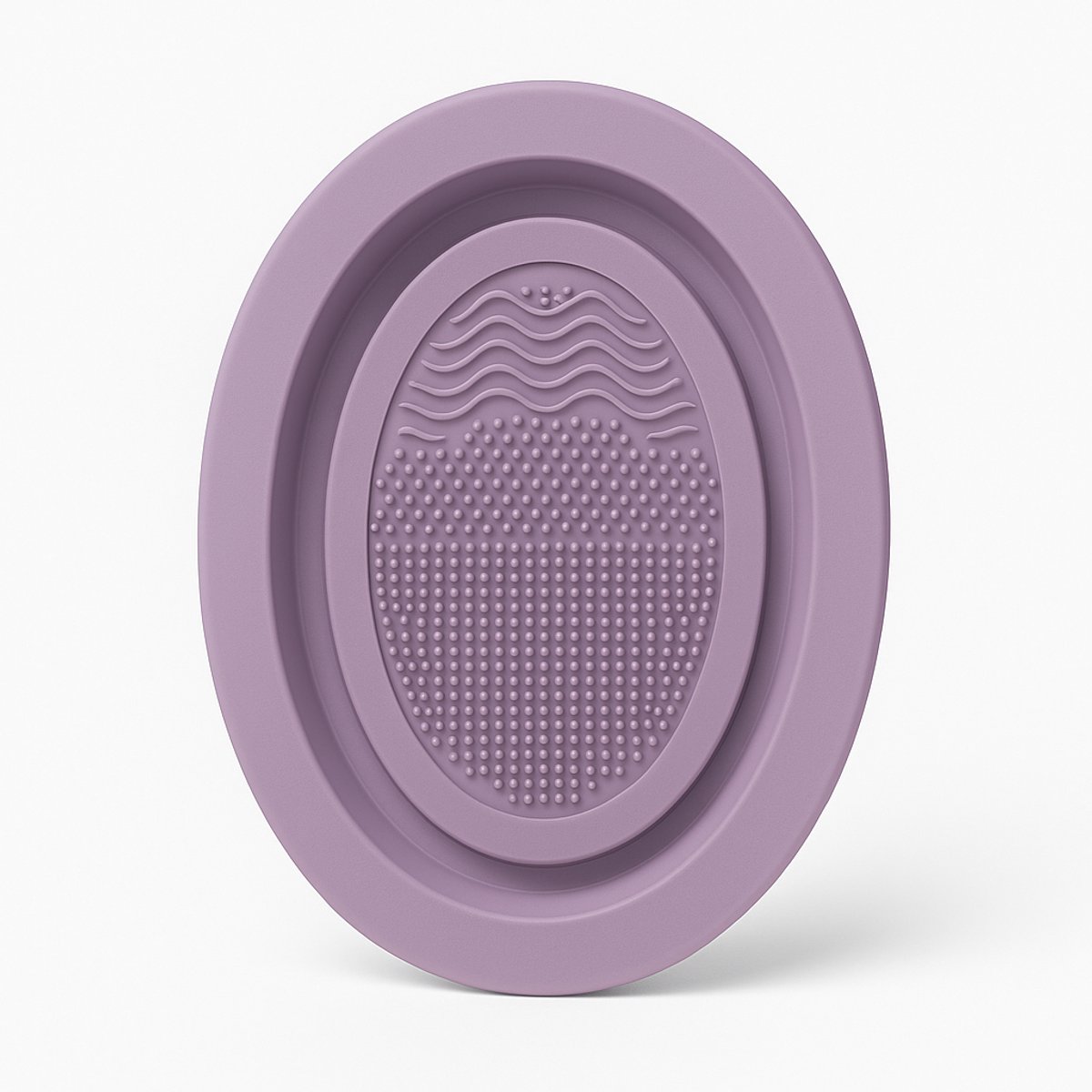 AliRose - Siliconen Wasbord - Make Up Kwasten - Sponsen - Opvouwbaar - Reiniging - Cleaning Pad - Duurzaam - Plastic free - Paars - BLACK FRIDAY SALE