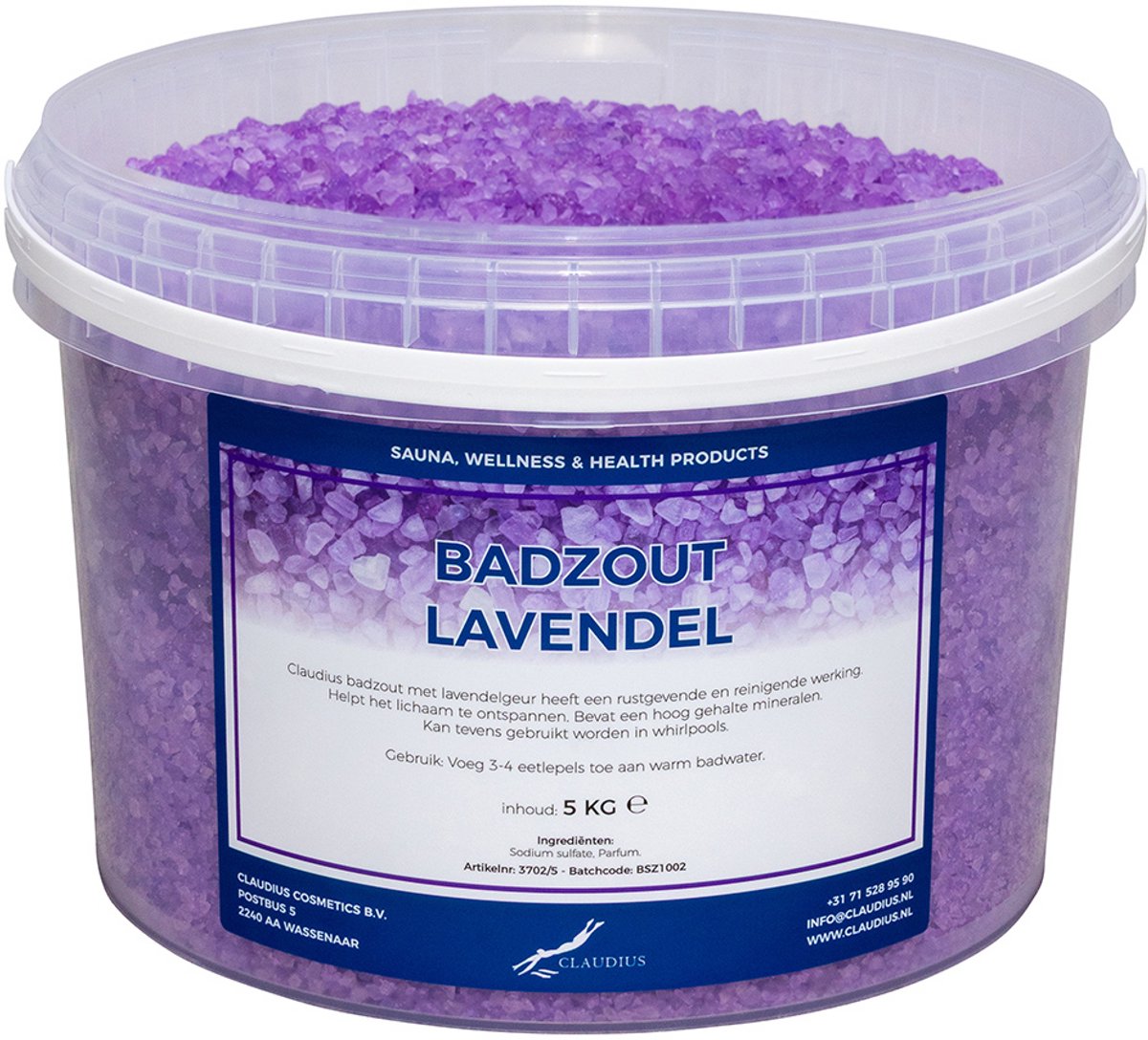 Claudius Badzout Lavendel - 5 KG