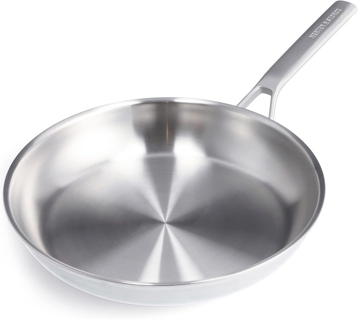 30cm Roestvrijstalen Inductie Koekenpan - Multi-Layer, Ovenbestendig
