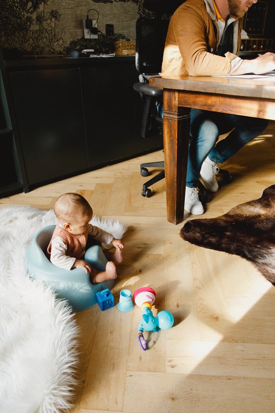 Bumbo Floor Seat Blauw (mat) - Kinderstoel - Kinderzetel - Babystoeltje - Zacht Foam - Vanaf 3 maanden — afbeelding 2