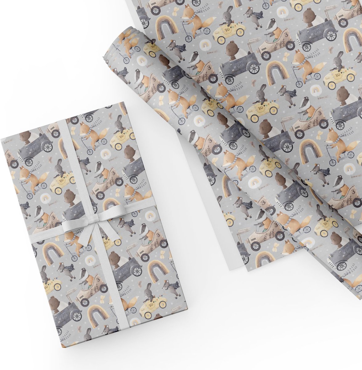 IMPERATORIS® Cadeaupapier - Inpakpapier - Perfect voor Alle Feestelijke Gelegenheden - Party Design - Duurzaam - Verjaardag - Veelkleurig - 1 Rollen