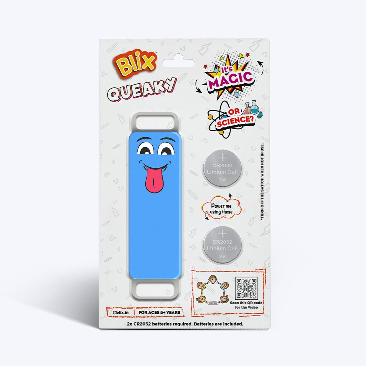 Blix Queaky STEM – Technisch Speelgoed – Experimenteerset – Educatief Speelgoed – 8+ Jaar