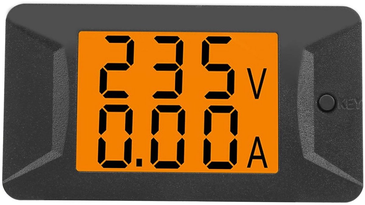 Dual Digital Voltmeter en Amperemeter AC 40-400V - Hoogwaardige Spanningsmeter met Eenvoudige Installatie