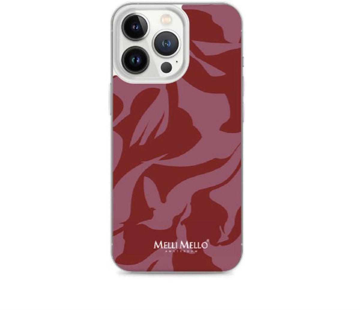 Melli Mello Telefoonhoesje Crimson Wave (Soft case) - Apple iPhone 13 Pro