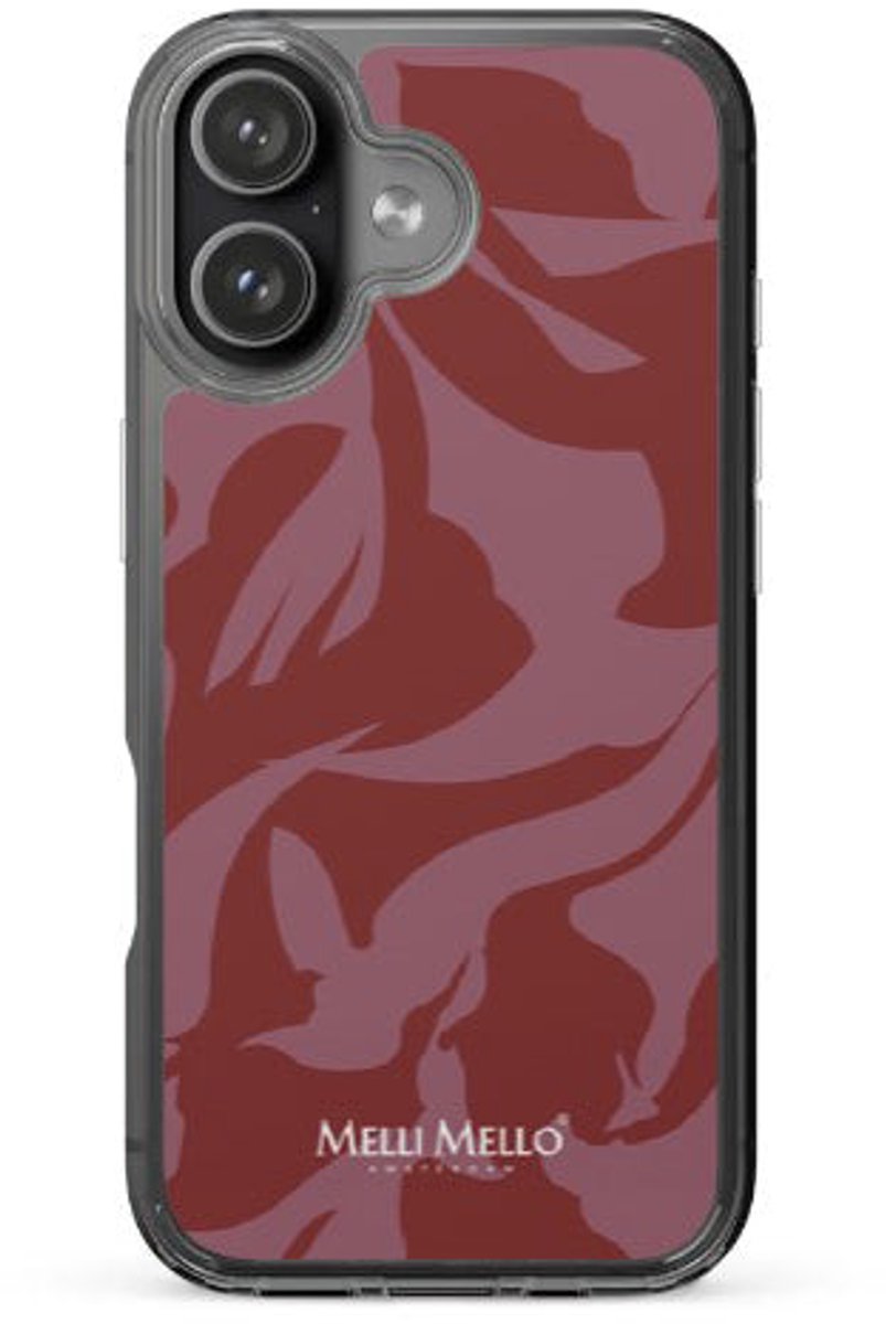 Melli Mello Telefoonhoesje Crimson Wave (Soft case) - Apple iPhone 17
