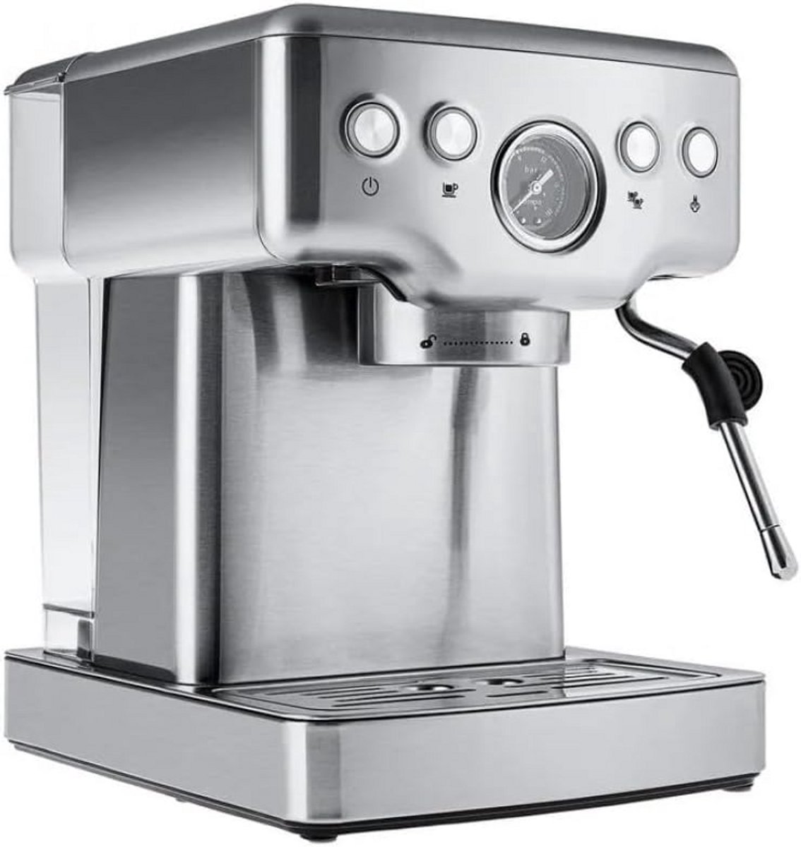 Espressomachine met 20 Bar Druk en Melkopschuimer - Perfect voor Latte, Cappuccino en meer
