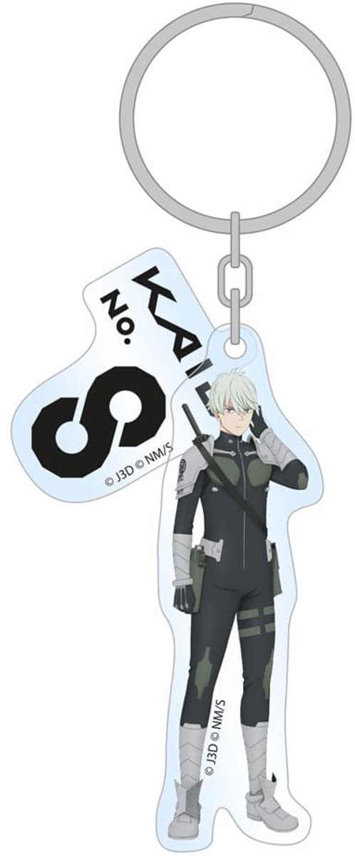 Sakami Merchandise Kaiju No. 8 Acrylic Keychain Reno Ichikawa Season 2 Holographic 7 cm Keyrings