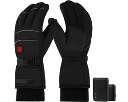 Verwarmde Handschoenen – Pro M – 3 standen – Elektrische Handschoenen – Water- en Windafstotend – Verwarmde Handschoenen Oplaadbaar – Zwart – Saaf Comfort