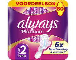 Always Maandverband Long Wings - 80 stuks