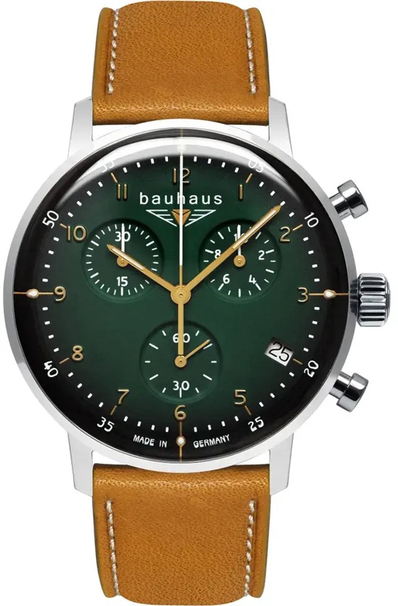 Bauhaus 2096-4 Dessau chronograaf horloge