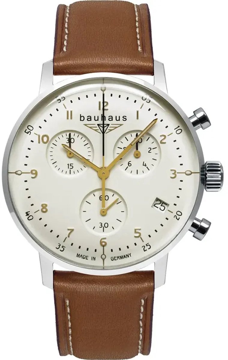 Bauhaus 2096-1 Dessau chronograaf horloge