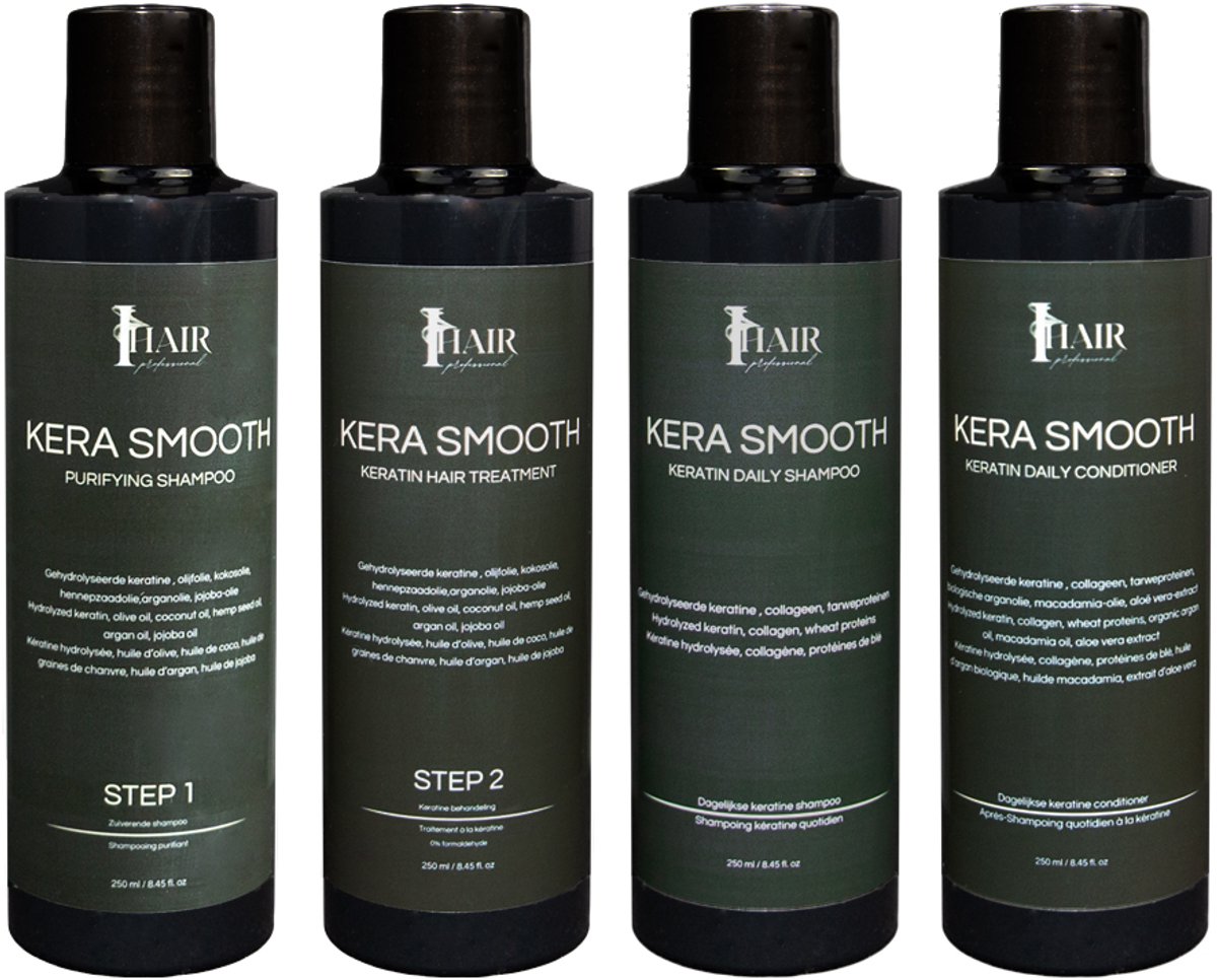 KERA SMOOTH Keratinebehandeling kit 250ml