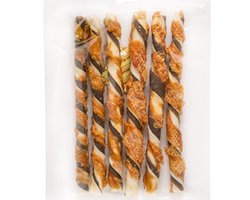 Landman Kauwstaven Kip En Rund (6st) - 25cm - Hondensnacks - Hondensnoepjes - Kauwstaaf hond