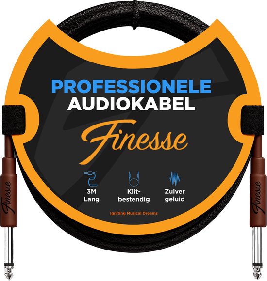 CORDIAL Kabel gitaar jack 1,5 m kabel INSTRUMENT Essentials Jacks recht