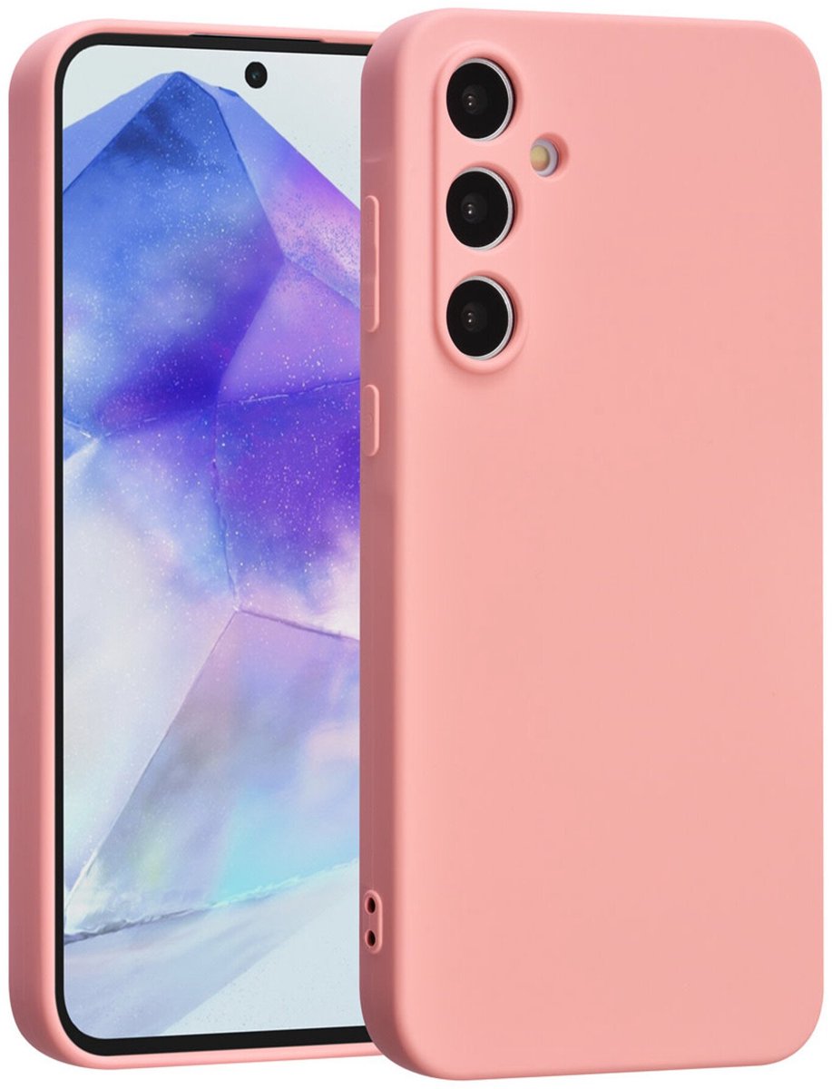 TUNIQ telefoonhoesje voor Samsung Galaxy A55 - Backcover - Zalmroze