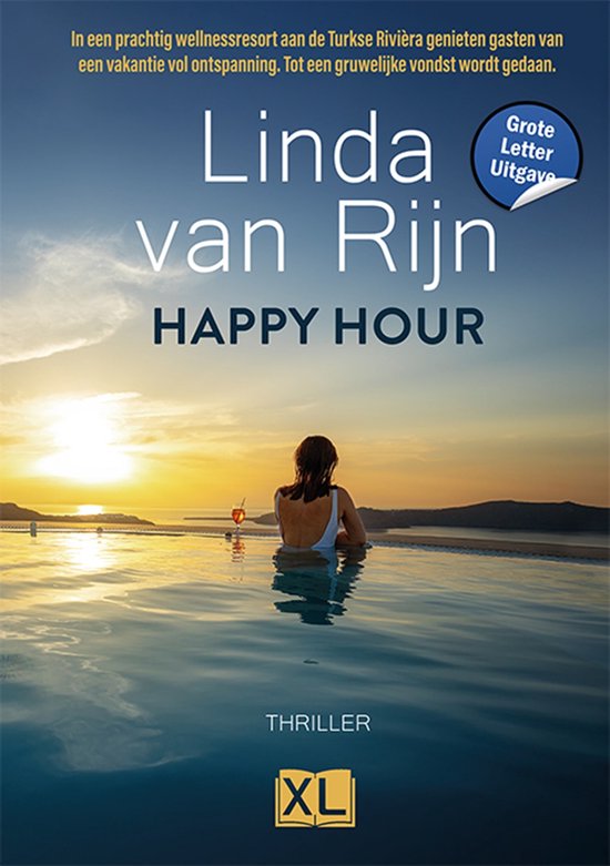 Happy hour - Grote Letter Uitgave - cover