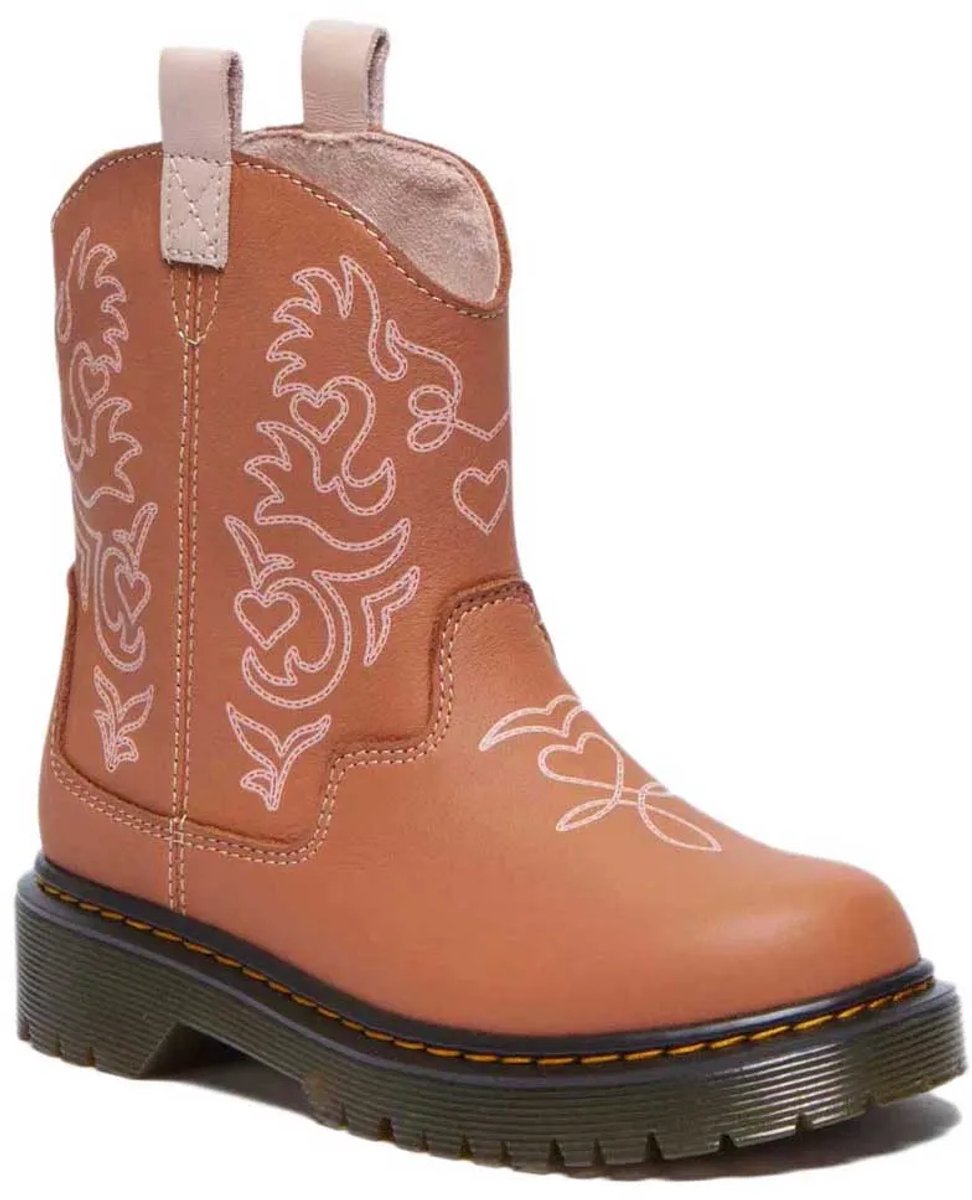 Dr Martens Strixton Classic Nappa Laarzen 1/2 Meisjes Dark Tang