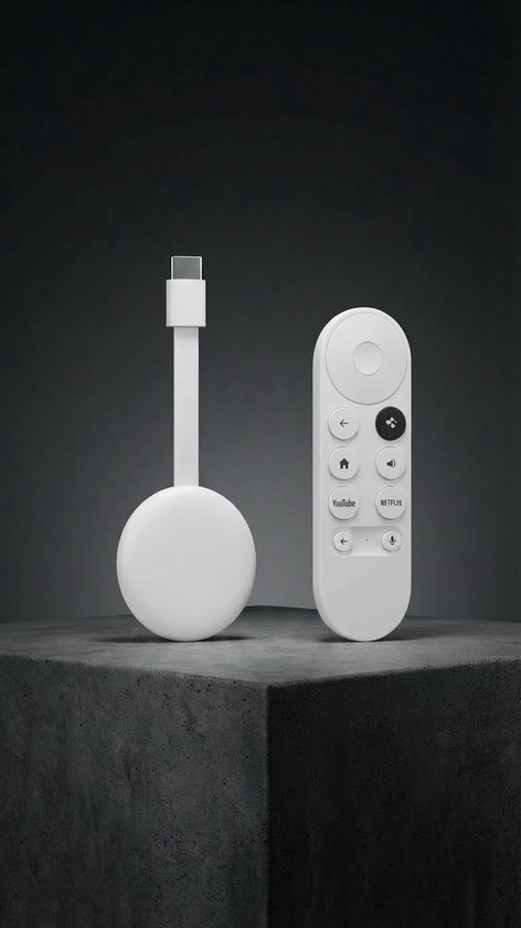 Stream One® 4K TV Dongle – Streamer | 2GB RAM 16 GB OPSLAG Draadloos Casten via Wifi | Media Player voor TV