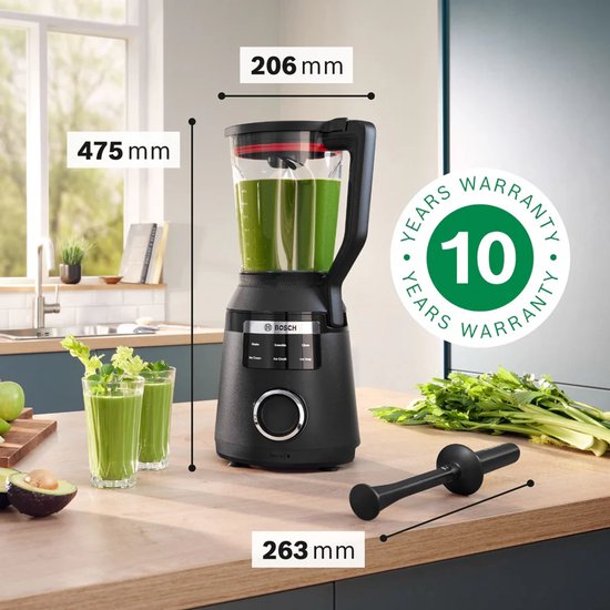 Bosch MMB6654B Serie 6 Blender Zwart van Merkloos — afbeelding 2