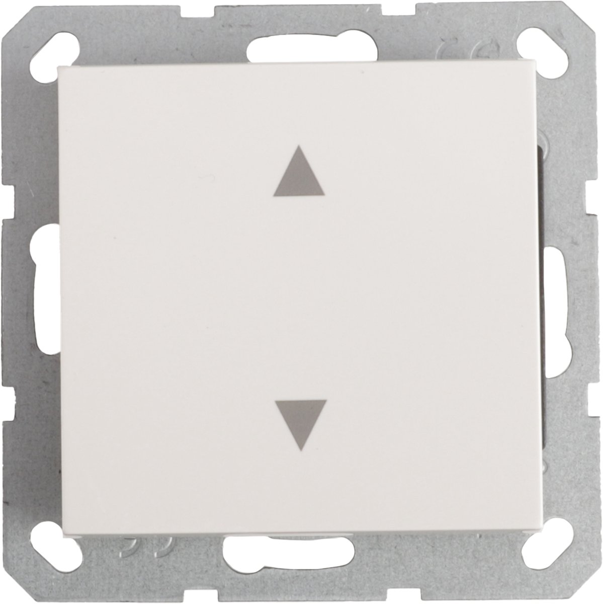 Q-Link S-Line schakelaar - inbouw - jaloezie - up/down - polarwit