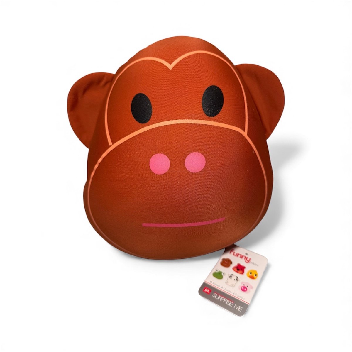 Grappige Aap Kussen (Funny Pillow) Anti bacterieel