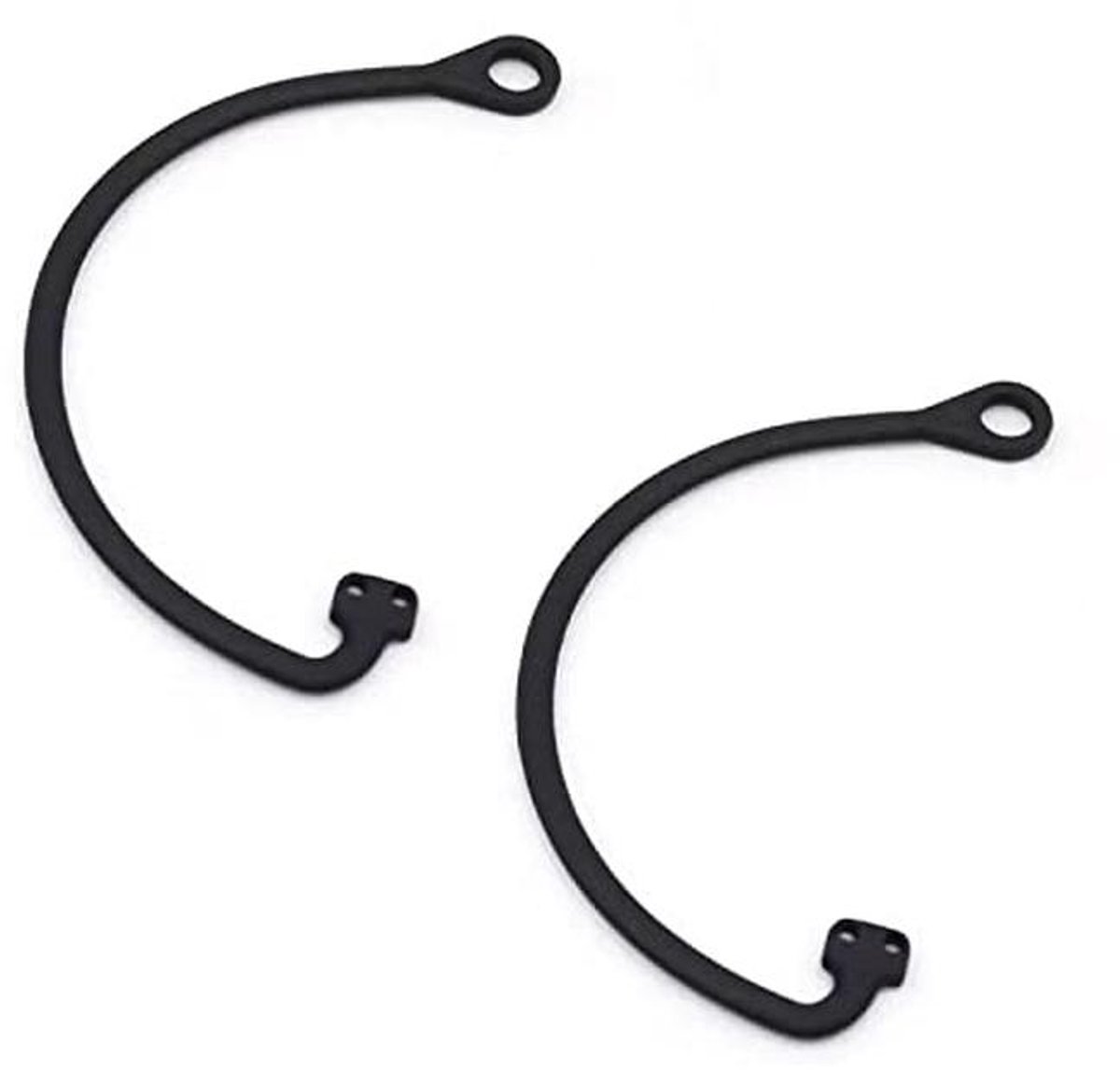Universele tankdekselkabel 2 stuks - Zwarte brandstofdeksel lanyard en auto-accessoires