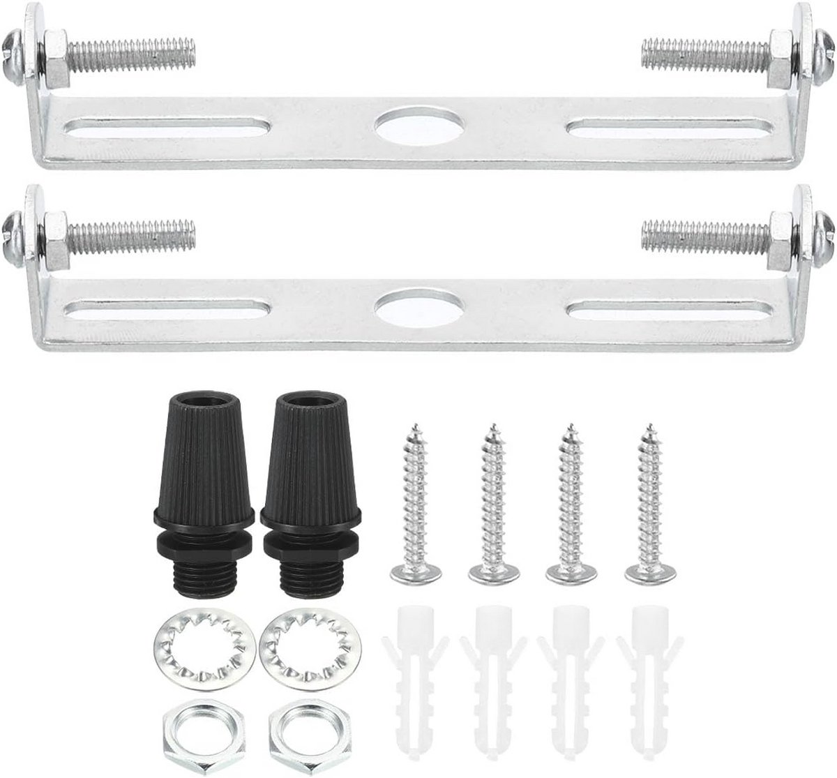Plafondlampenset 90 mm met montagebeugel voor veelzijdige verlichting