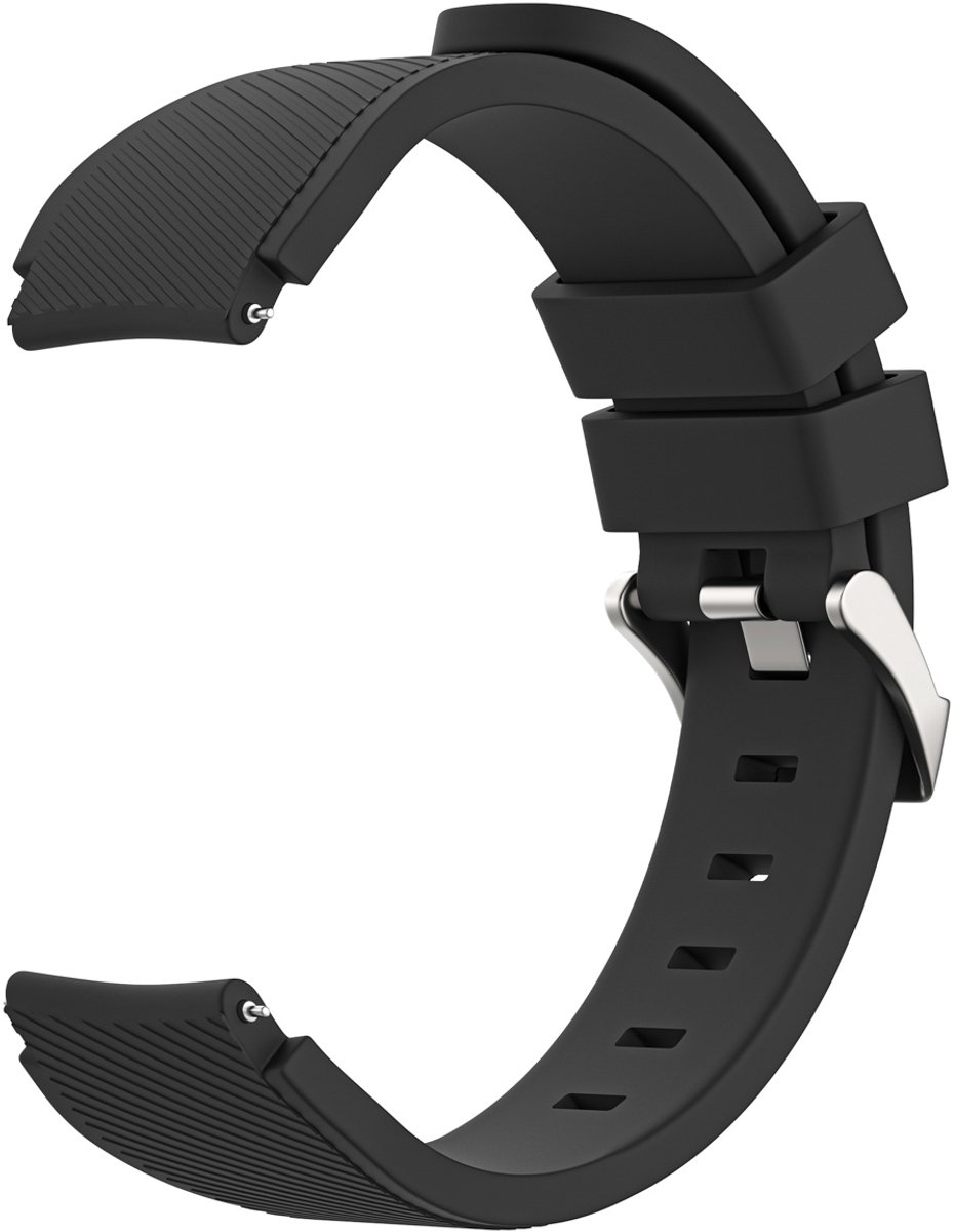 imoshion Flexibel Siliconen bandje - Universeel 22 mm aansluiting - Zwart