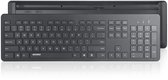 Accezz Premium Desktop QWERTY Bluetooth Keyboard - Zwart