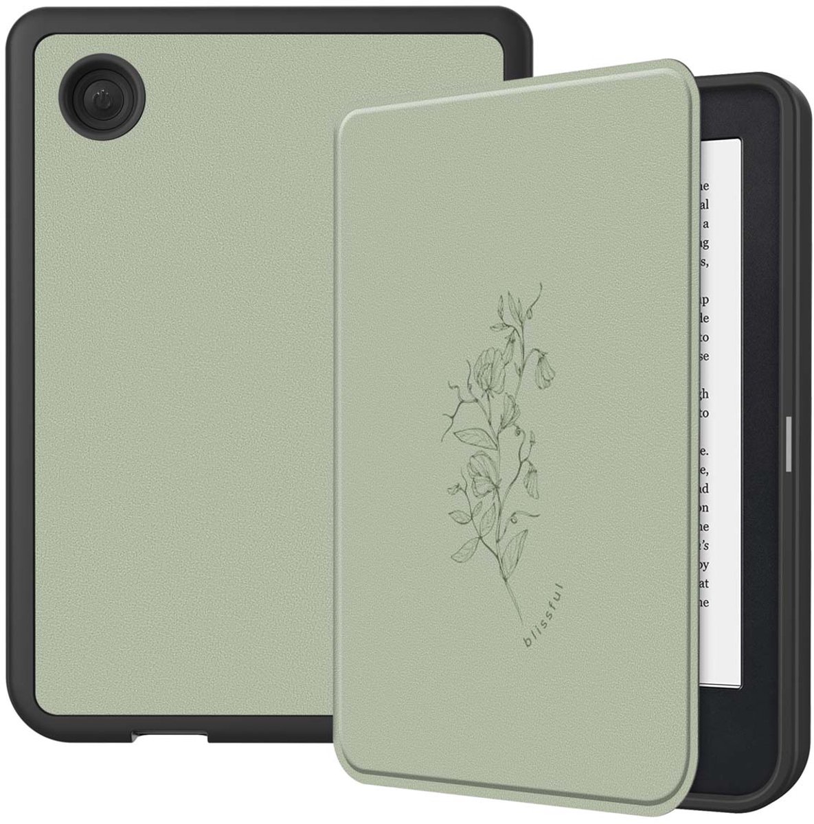Coque Rabattable En Simili Cuir Pour Liseuse Kobo Nia – Protection Anti-chocs – Marque Kwmobile