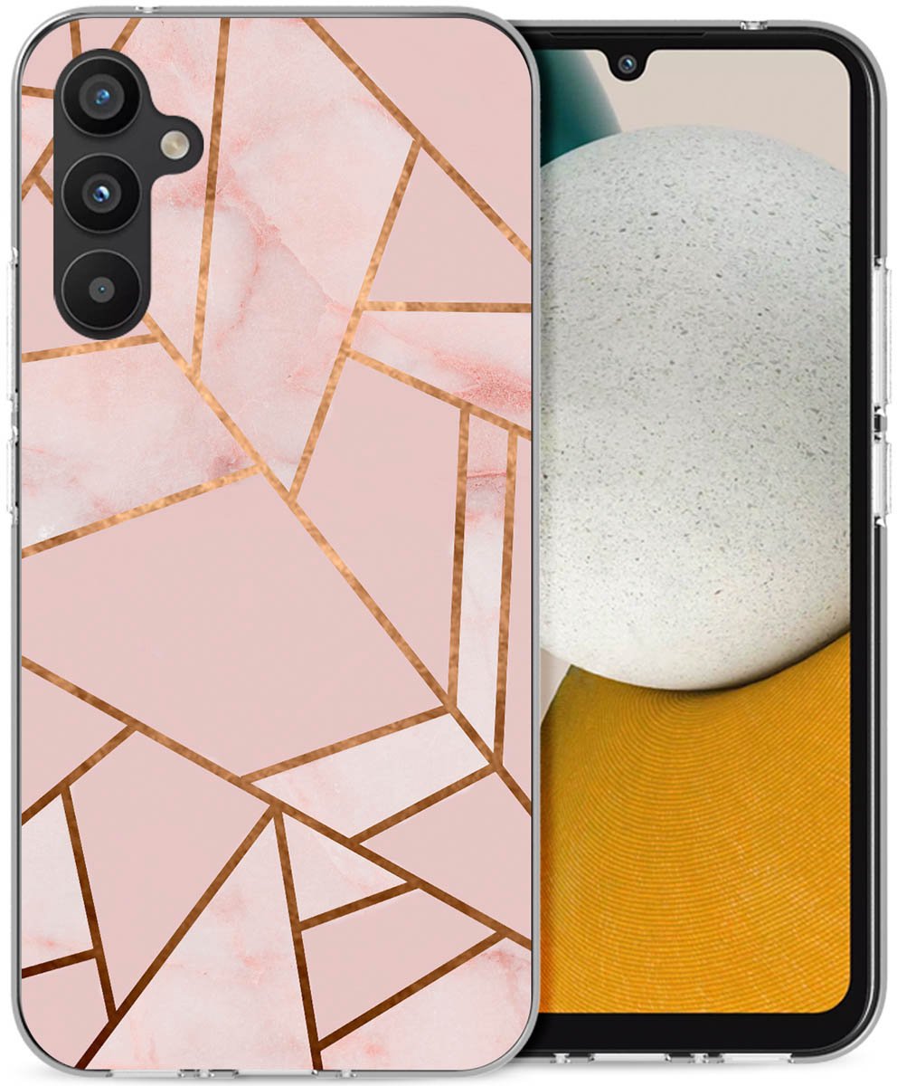 imoshion Hoesje - Geschikt voor Samsung Galaxy A34 (5G) - Design hoesje - Pink Graphic