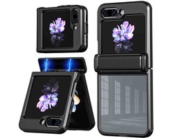 imoshion Hoesje - Geschikt voor Samsung Galaxy Z Flip 5 - Clear Backcover - Zwart