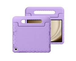 imoshion Tablet Hoes Kinderen - Geschikt voor Samsung Galaxy Tab A9 Plus / Galaxy Tab A11 Plus - Kidsproof Kinder Hoes - Lila