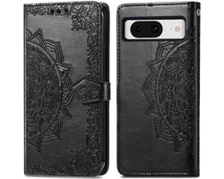 imoshion Hoesje - Geschikt voor Google Pixel 8 - Mandala Bookcase - Zwart