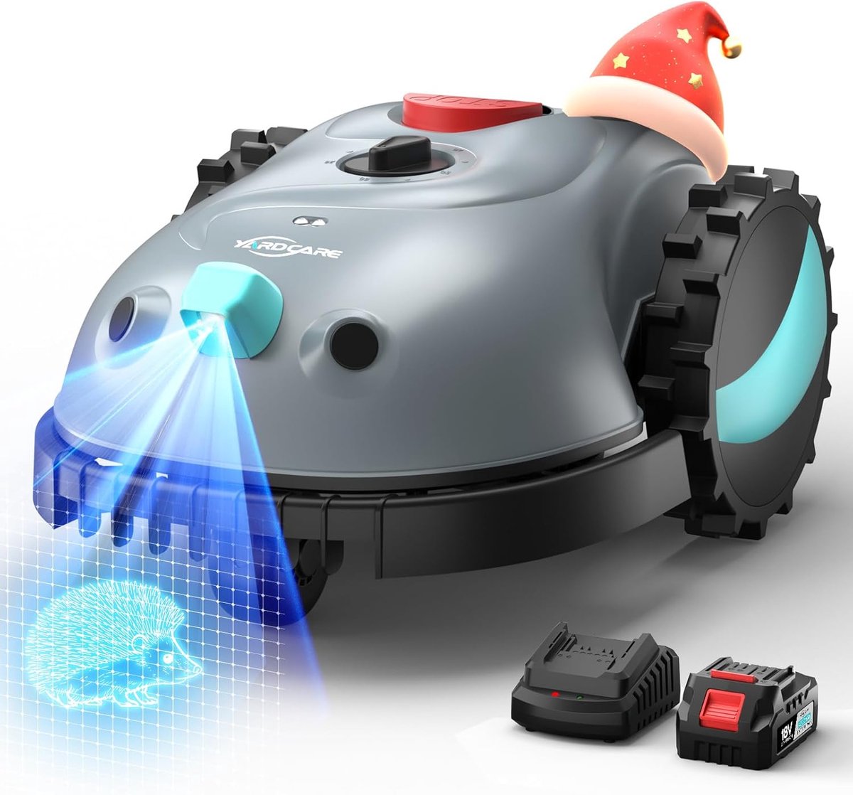 V100 Slimme Robotmaaier zonder Begrenzingskabel, - zonder Begrenzingskabel, Camera & AI - Medahomestore