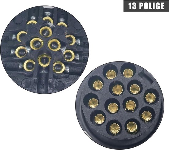 AOJO 13-polige led-achterlichten met 5 m kabelset, 12 V 24 V, 7 AOJO 13-polige led-achterlichten met 5 m kabelset, 12 V 24 V, 7