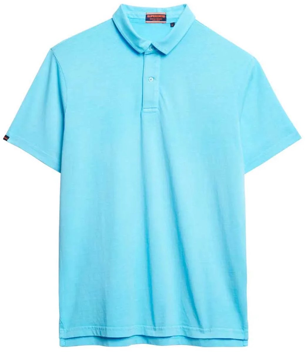 Superdry Essential Jersey Polo Heren Polo’s Blauw