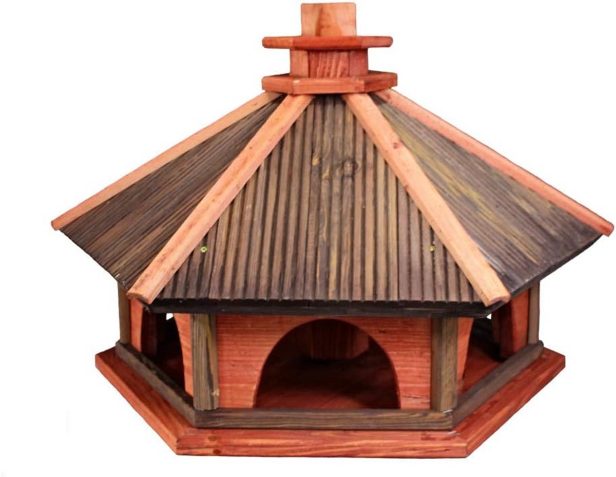 Houten Nestkast XL op Standaard voor Tuin en Balkon