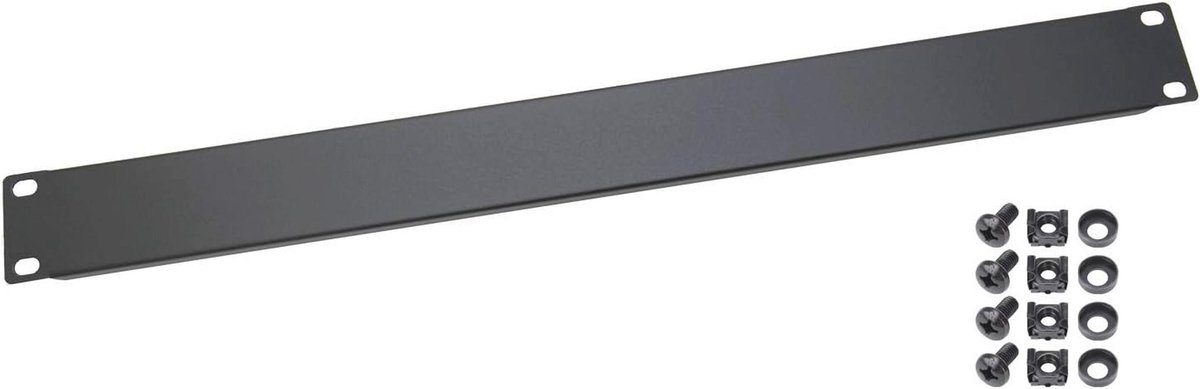 Blinde afdekplaat voor serverkast 19 inch 1 U
