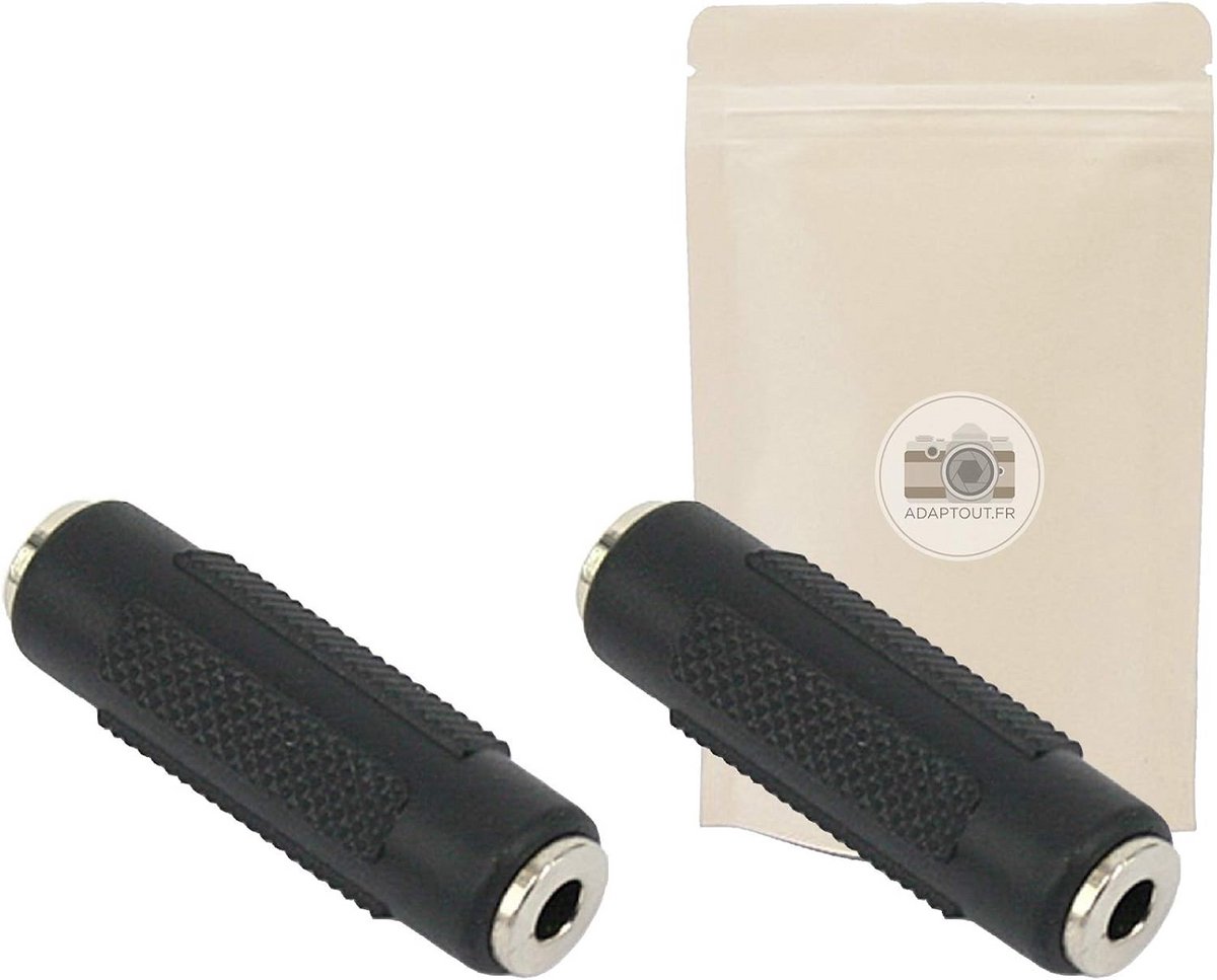 Mini Jack 3.5mm Koppeling - Vrouwelijke Stereo Adapter Verlengkabel