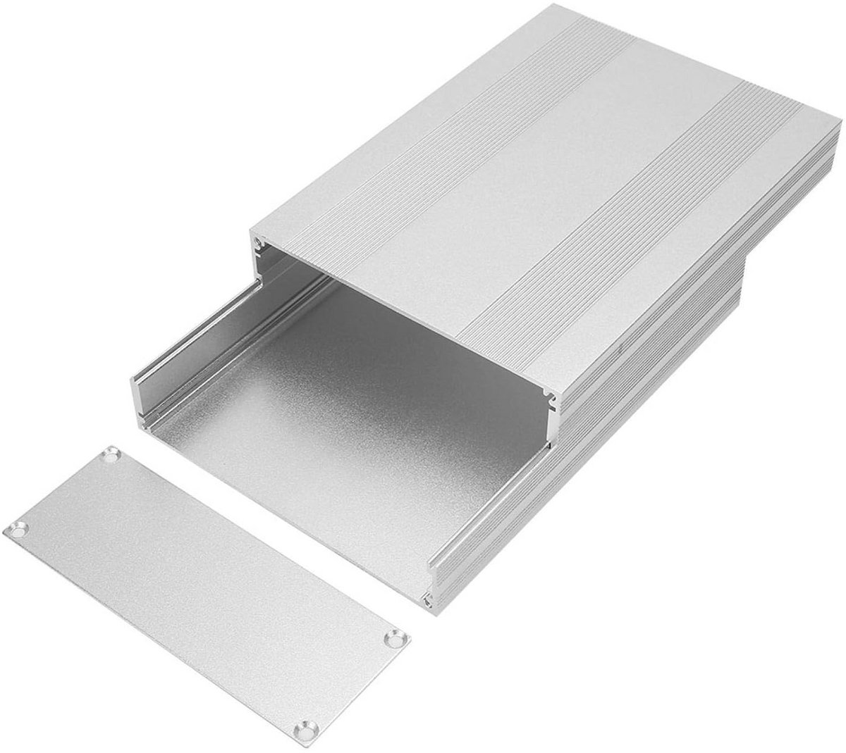Aluminium Doos voor Elektronische Instrumenten - 54 x 145 x 200 mm
