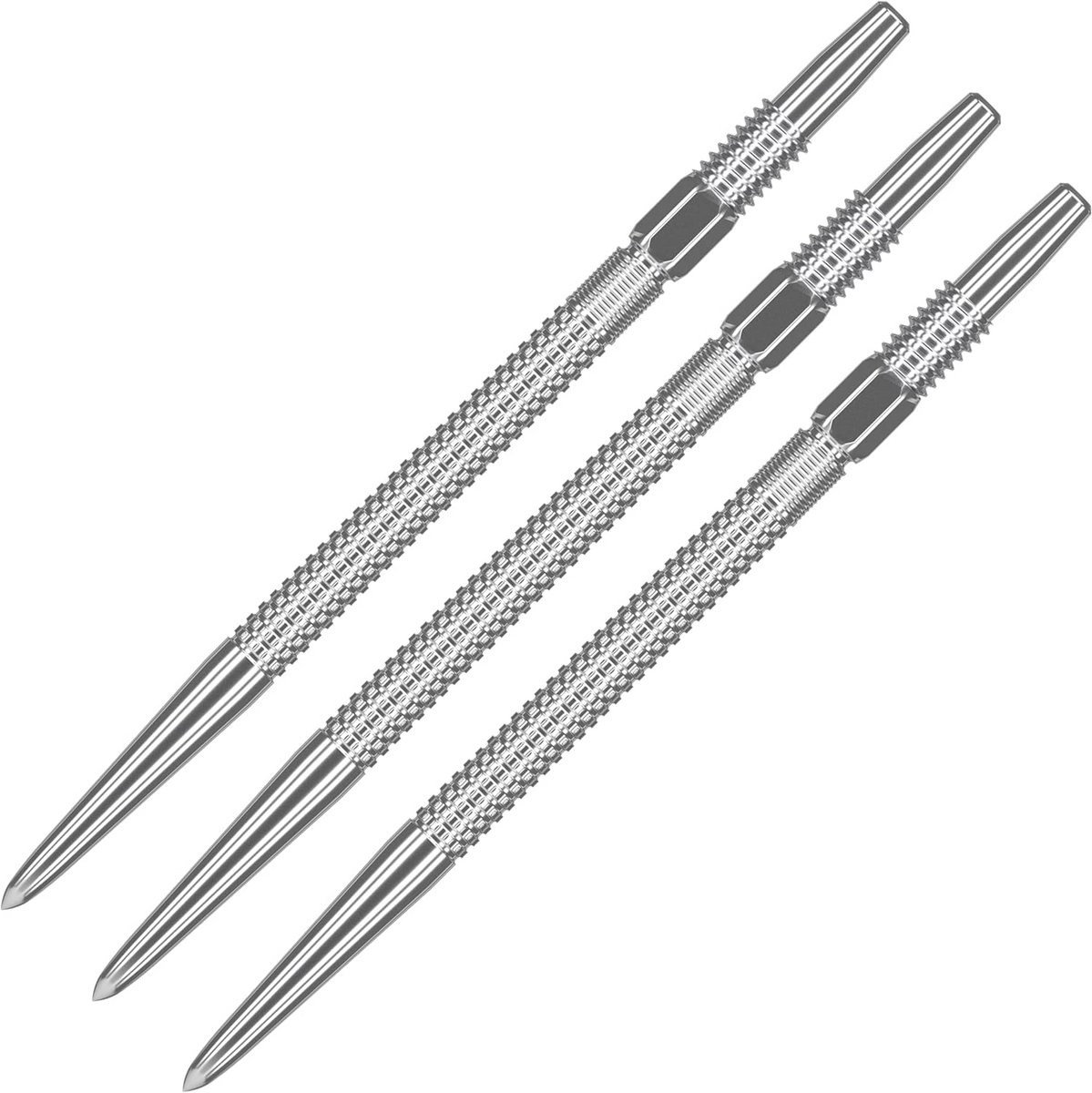 Zilver 35mm Dartpunten met Zwitserse Technologie voor Verbeterde Controle