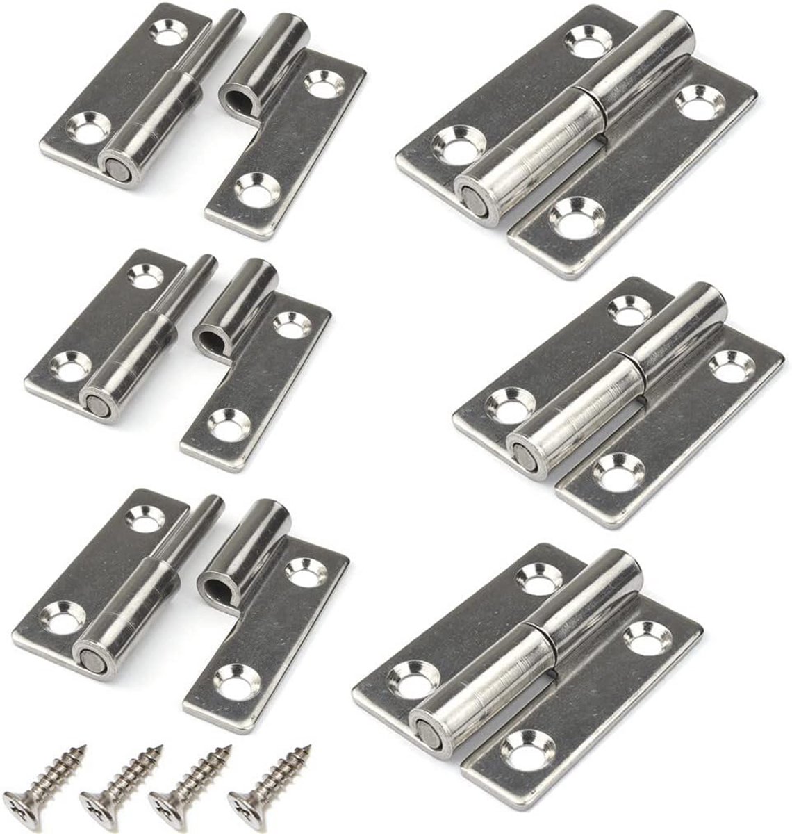 Verstelbare Lift-Off Deurscharnieren 1.5 Inch - Roestvrij Staal Heavy Duty voor Deuren
