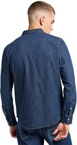 Lee Western Regular Fit Overhemd Met Lange Mouwen Blauw XL Man
