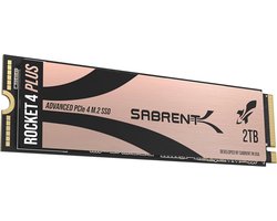 Sabrent 2TB Rocket 4 PLUS NVMe 4.0 Gen4 PCIe M.2 Intern SSD Extreme Performance Solid State Drive R/W 7100/6600MB/s (senaste versionen) (SB-RKT4P-2TB)