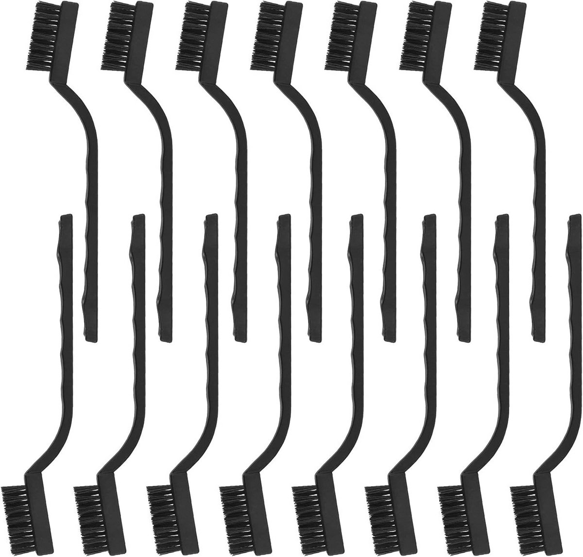 Mini Nylon Draad Borstel Set - 15 Stuks Voor Reiniging en Onderhoud
